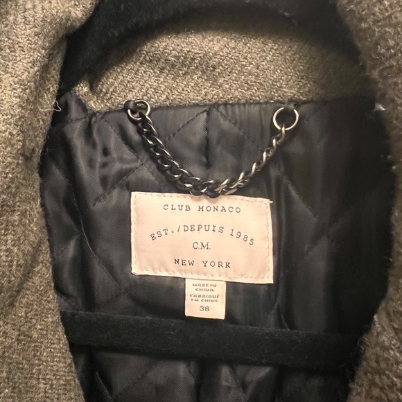 Club Monaco Italian Wool Peacoat - Picture 2 of 4